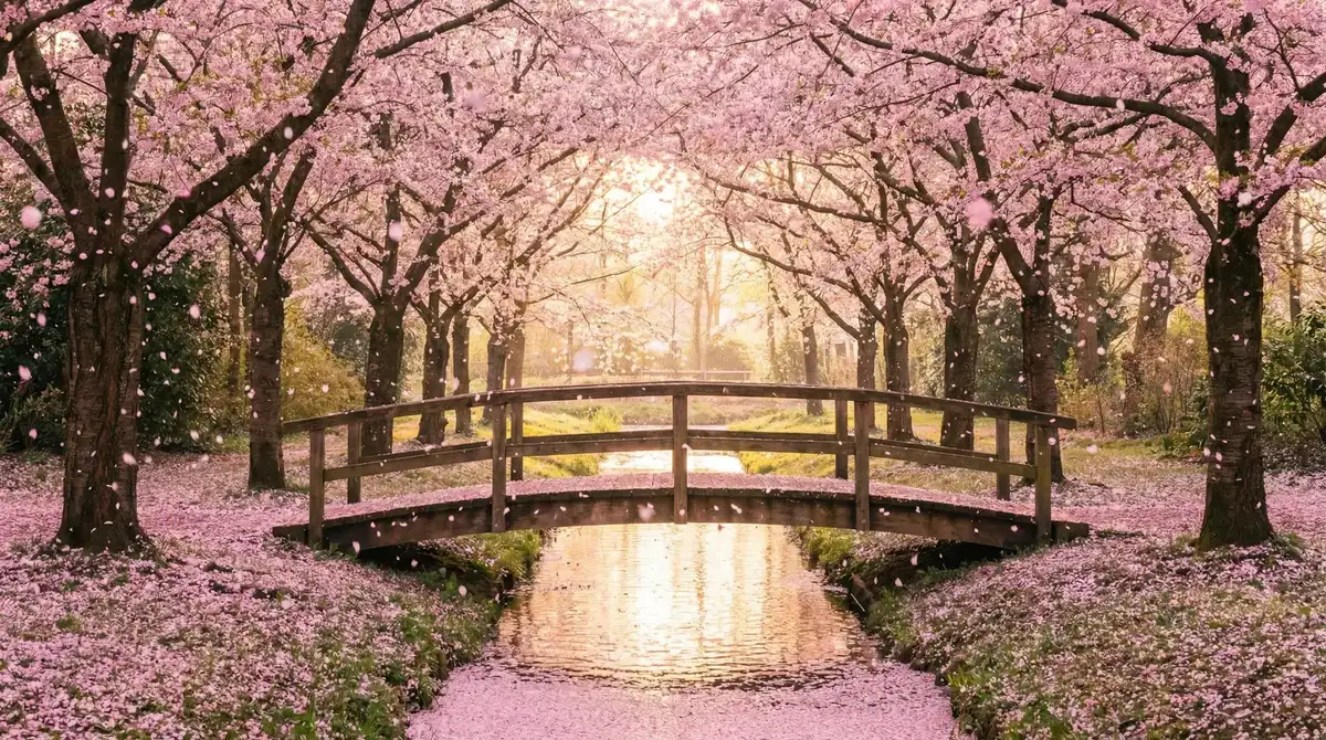樱花桥畔 - 今生有你一共多少集 唯美风景